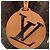 Mochila Louis Vuitton Monogram Montsouris PM Castaño - vista 6
