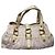 Céline Celine Arc de Triomphe Monogramm Handtasche - Rosa Canvas Pink Beige
