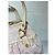 Céline Celine Arc de Triomphe Monogramm Handtasche - Rosa Canvas Pink Beige - Ansicht 10