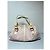 Céline Celine Arc de Triomphe Monogramm Handtasche - Rosa Canvas Pink Beige - Ansicht 5
