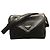 Prada Signaux Bolsa em couro nappa acolchoado Preto