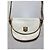 Céline Triomphe Bolsa de ombro em couro branco Marrom - vista 4