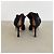 Jimmy Choo x Mugler Stivaletti Spiral in mesh trasparente Marrone Nero - vista 4