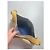 Céline Triomphe Handtasche aus Canvas und Leder weiß/gelb - Ansicht 6