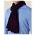 Sciarpa Loro Piana in Cashmere Viola Scuro - vista 5