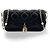 Christian Dior Lady Dior Chain Phone Cannage Quilt Lambskin Nero