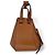 Loewe Hammock Leather Mini Marrom