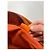 Céline Boogie Handtasche aus orangefarbenem Leder - Ansicht 11