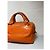 Céline Boogie Handtasche aus orangefarbenem Leder - Ansicht 2