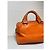 Céline Boogie Handtasche aus orangefarbenem Leder - Ansicht 3