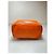 Céline Boogie Handtasche aus orangefarbenem Leder - Ansicht 4