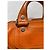 Céline Boogie Handtasche aus orangefarbenem Leder - Ansicht 6