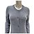 Chanel 100% Kaschmir Grauer Langer Cardigan mit CC-Verschluss Gr. 38 Gebraucht - Ansicht 2