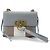 Borsa a tracolla Valentino Garavani VRing in pelle Medium Multicolore