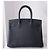 Borsa Hermès Birkin 30 in pelle Epsom nera Nero - vista 6