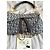 Christian Dior Borsa Double Saddle Navy Trotter Oblique Blu scuro Gold hardware Monogramma - vista 10