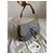Christian Dior Borsa Double Saddle Navy Trotter Oblique Blu scuro Gold hardware Monogramma - vista 4