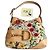 Gucci Hasler Flora Canvas Hobo-Tasche Pink Weiß Rot Blau Mehrfarben Beige Grün Lila Gelb Gold hardware