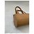 Bowling Borsa Polochon Chanel Choco Bar in pelle matelassé Cammello - vista 10