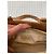 Bowling Borsa Polochon Chanel Choco Bar in pelle matelassé Cammello - vista 12