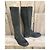 Bottes hautes en cuir Paraboot Gris anthracite - vue 2