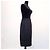 Gonna Gianni Versace anni 80 a pieghe sovrapposte - Nera Nero - vista 9