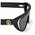 Louis Vuitton Z2179U Occhiali da Sole Split Cat Eye Neri Nero - vista 3