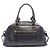 MCM Leder-Tote-Handtasche Schwarz