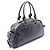 MCM Leder-Tote-Handtasche Schwarz - Ansicht 2