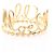 Set de 2 brazaletes Chloé Iconic chapados en oro Dorado - vista 3