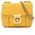 Borsa a tracolla Chloé Elsie in pelle gialla Giallo