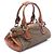 Bolso Chloé Paddington Castaño Negro Beige - vista 2