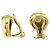 Autre Marque Orecchini a clip Nugget di Tiffany & Co. in oro giallo 18K - vista 4