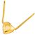 Autre Marque Collana Cuore in Oro Giallo 18K Tiffany & Co.