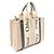 Chloé Woody Small 2-Way Tote Bag Schwarz Beige - Ansicht 2