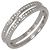 Ring Hermès Anel Alianne PM Hermes Ouro Branco