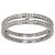 Ring Hermès Anel Alianne PM Hermes Ouro Branco - vista 2