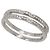 Ring Hermès Anel Alianne PM Hermes Ouro Branco - vista 4