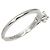 Cartier Solitär-Diamantring aus Platin - Ansicht 5
