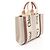 Chloé Chloe Woody Small Handtasche Braun Beige - Ansicht 2