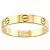 Anello Mini Love Cartier in oro giallo 18K - vista 2