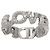 Anel Gucci Blind for Love #9 em ouro branco 18K - vista 2