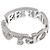 Anel Gucci Blind for Love #9 em ouro branco 18K - vista 3