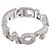 Anel Gucci Blind for Love #9 em ouro branco 18K - vista 4