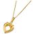 Collana Cuore in Oro Giallo 18K e Diamanti Christian Dior
