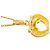 Collana Cuore in Oro Giallo 18K e Diamanti Christian Dior - vista 4
