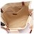 Saco Tote Chloé Woody Medium Marrom Bege - vista 3