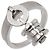 Bulgari Anel B-zero1 Element em Ouro Branco 18K da Bvlgari