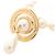 Vivienne Westwood ONE ROW PEARL DROP Choker Bianco Multicolore D'oro - vista 2