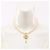 Vivienne Westwood ONE ROW PEARL DROP Choker Bianco Multicolore D'oro - vista 6